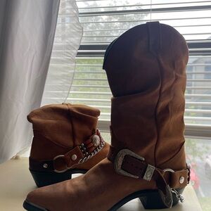 Brown Western Boots
